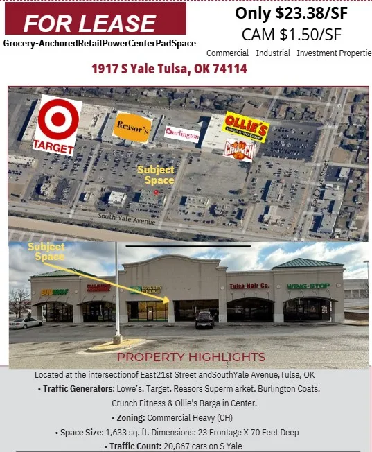 1917 S Yale Avenue Tulsa, OK 74112