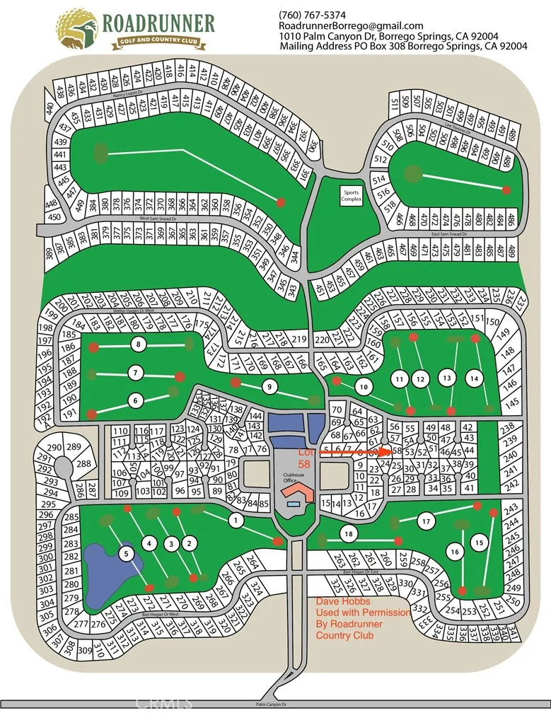 1010 Palm Canyon #58 Borrego Springs, CA 92004