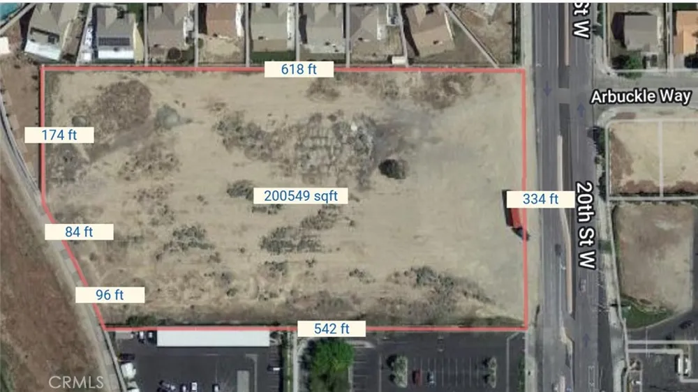 Vac/20th Stw/Vic Avenue H14 Lancaster, CA 93536