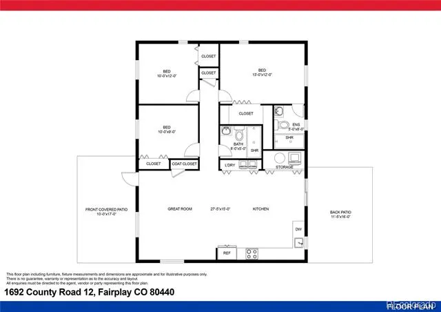 1692 CR-12 Fairplay, CO 80440