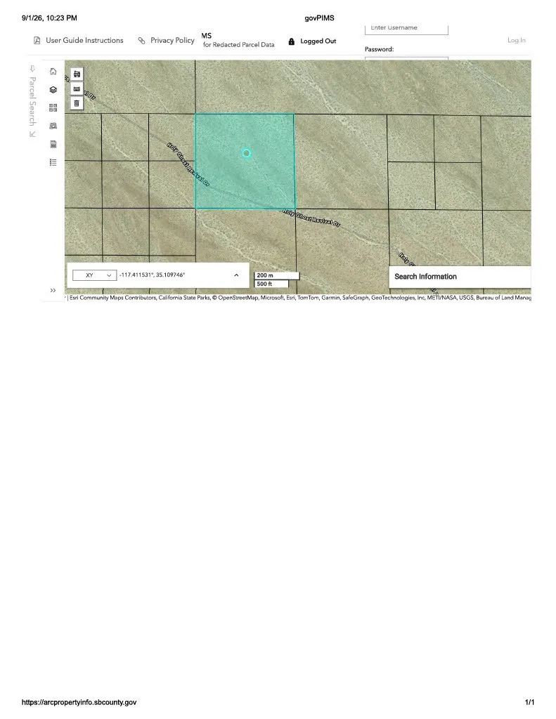 US Highway 395 Barstow, CA 92311