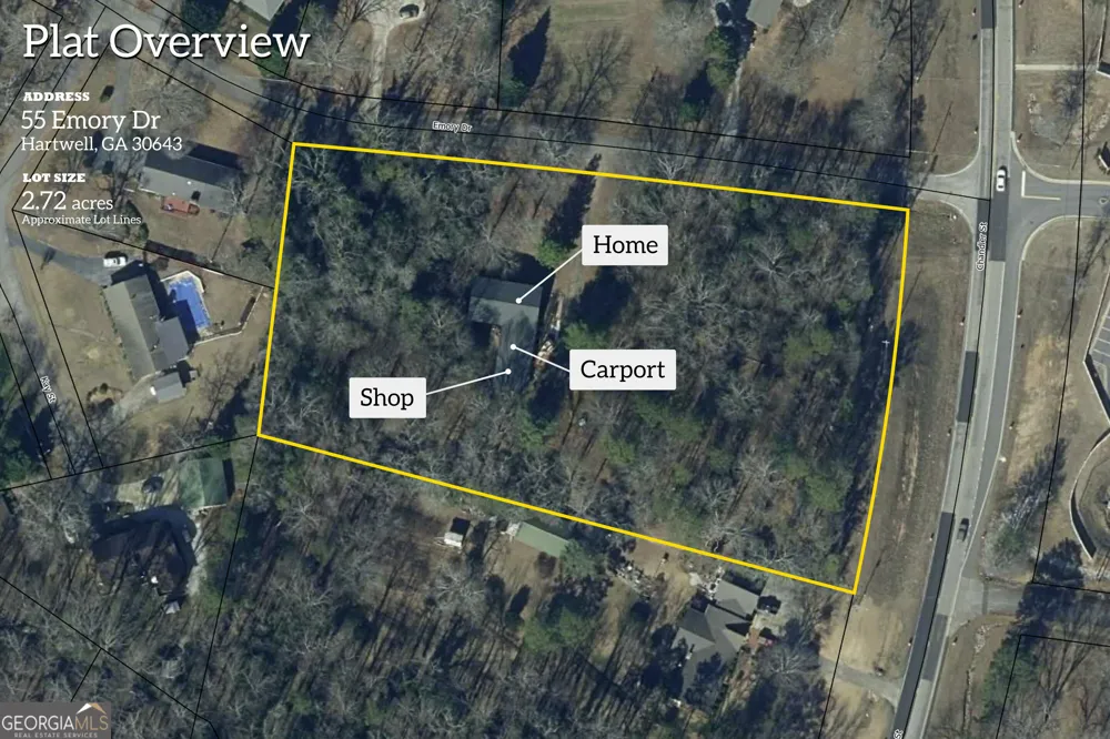 55 Emory DR Hartwell, GA 30643