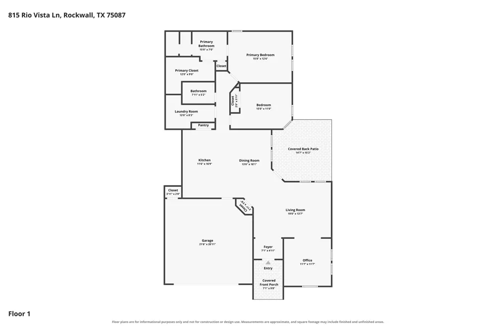 815 Rio Vista Lane Rockwall, TX 75087