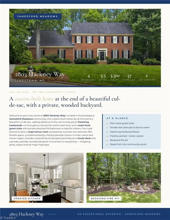2803 Hackney Way Jamestown, NC 27282