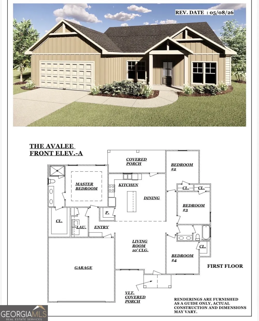 169 Avalee RD Brooks, GA 30205