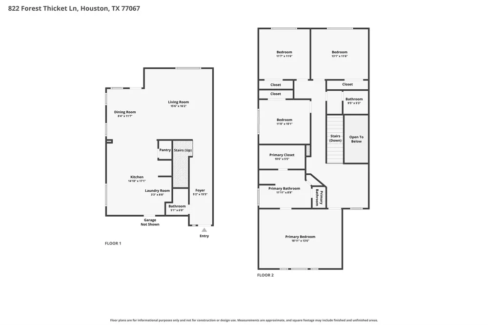 822 Forest Thicket Lane Houston, TX 77067