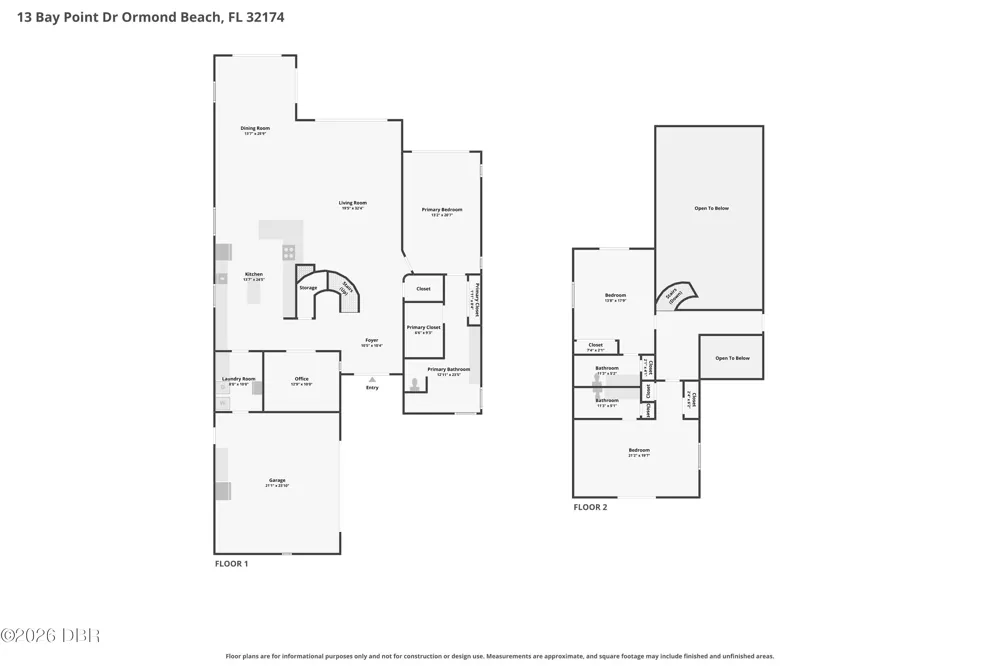 13 Bay Pointe Drive Ormond Beach, FL 32174