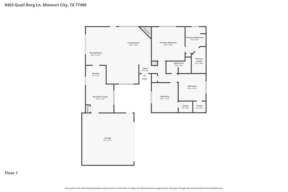 8403 Quail Burg Lane Houston, TX 77489