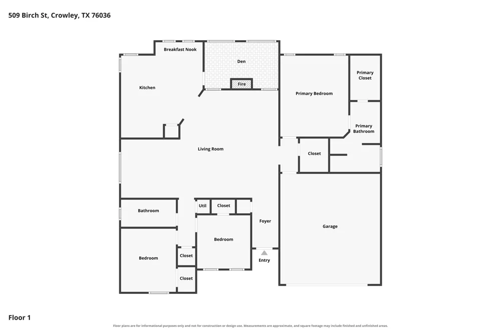 509 Birch Street Crowley, TX 76036