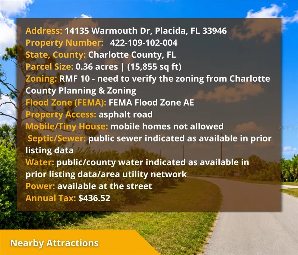 14135 WARMOUTH DR Placida, FL 33946