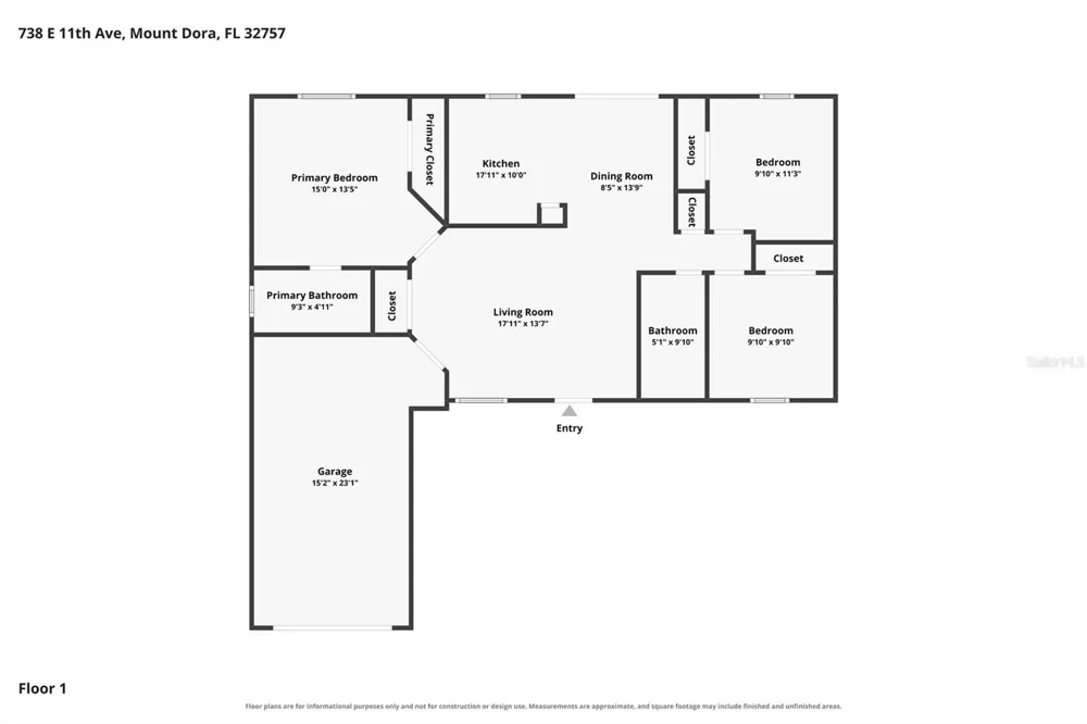 738 E 11TH AVENUE Mount Dora, FL 32757