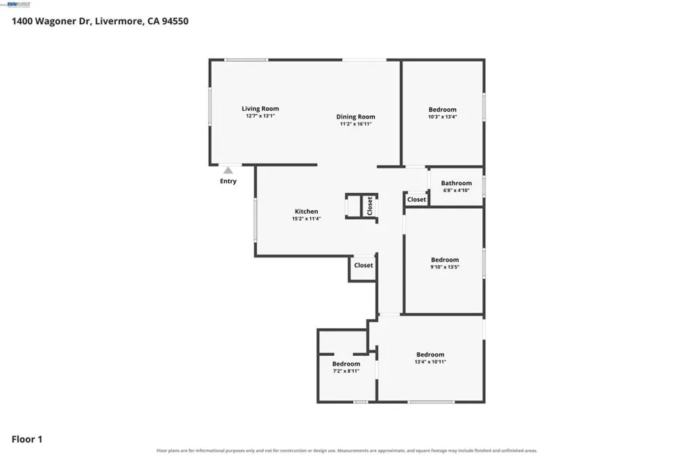 1400 Wagoner Dr Livermore, CA 94550