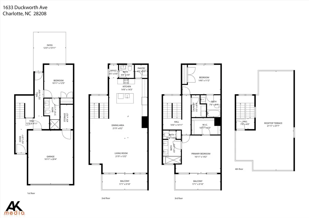 1633 Duckworth Avenue Charlotte, NC 28208