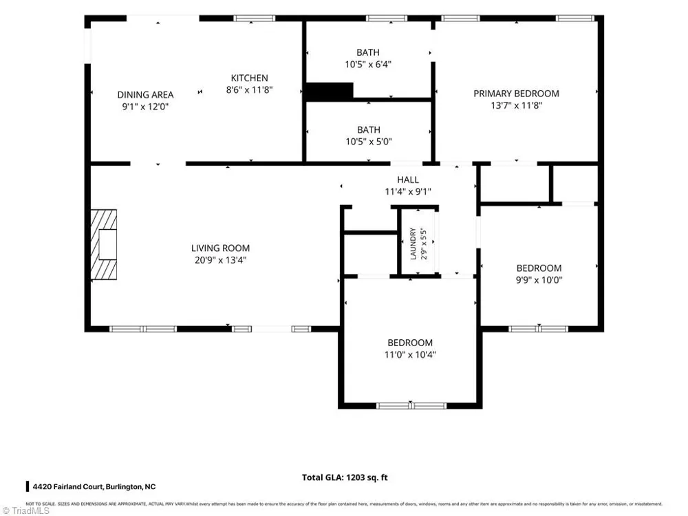 4420 Fairland Court Burlington, NC 27215
