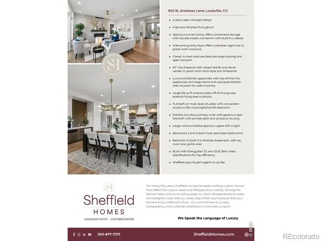 945 Saint Andrews Lane Louisville, CO 80027