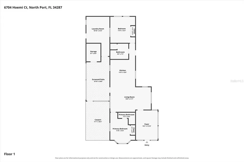 6704 HOEMI COURT North Port, FL 34287