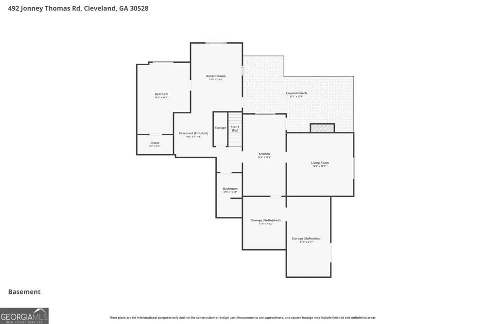 492 Jonney Thomas RD Cleveland, GA 30528
