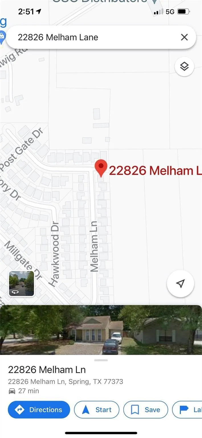 22626 Millgate Drive Spring, TX 77373