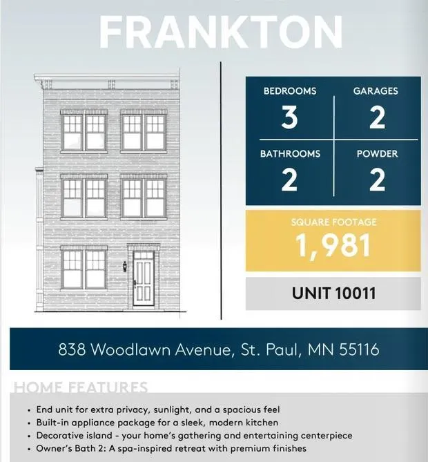 838 Woodlawn Avenue Saint Paul, MN 55116