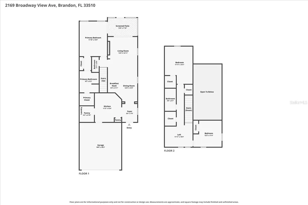 2169 BROADWAY VIEW AVENUE Brandon, FL 33510