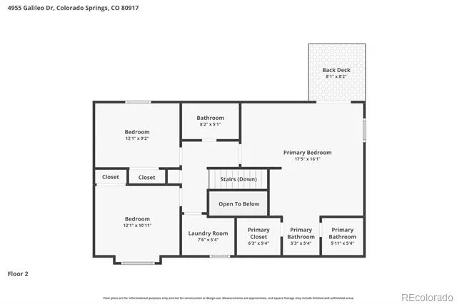 4955 Galileo Drive Colorado Springs, CO 80917