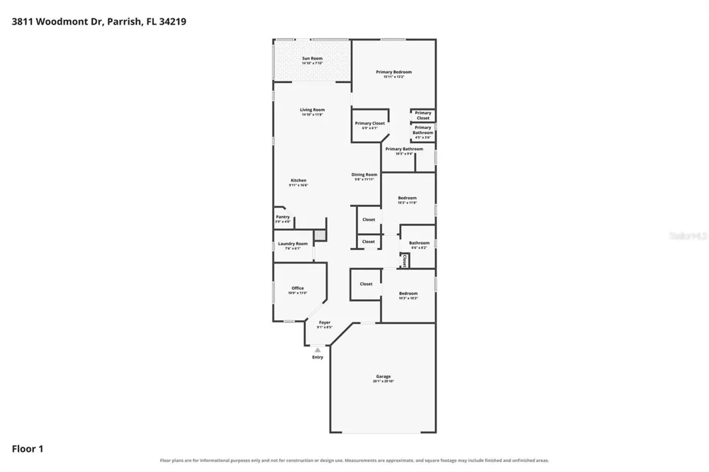3881 WOODMONT DRIVE Parrish, FL 34219