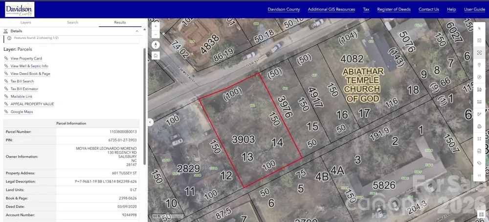 601 Tussey Street Lexington, NC 27292