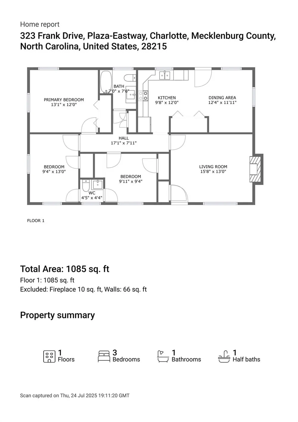 323 Frank Drive Charlotte, NC 28215