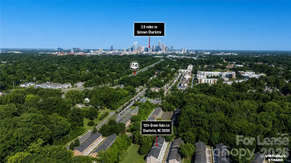 1224 Green Oaks Lane #F Charlotte, NC 28205