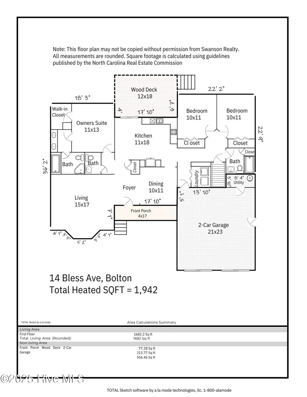 14 Bless Avenue Bolton, NC 28423