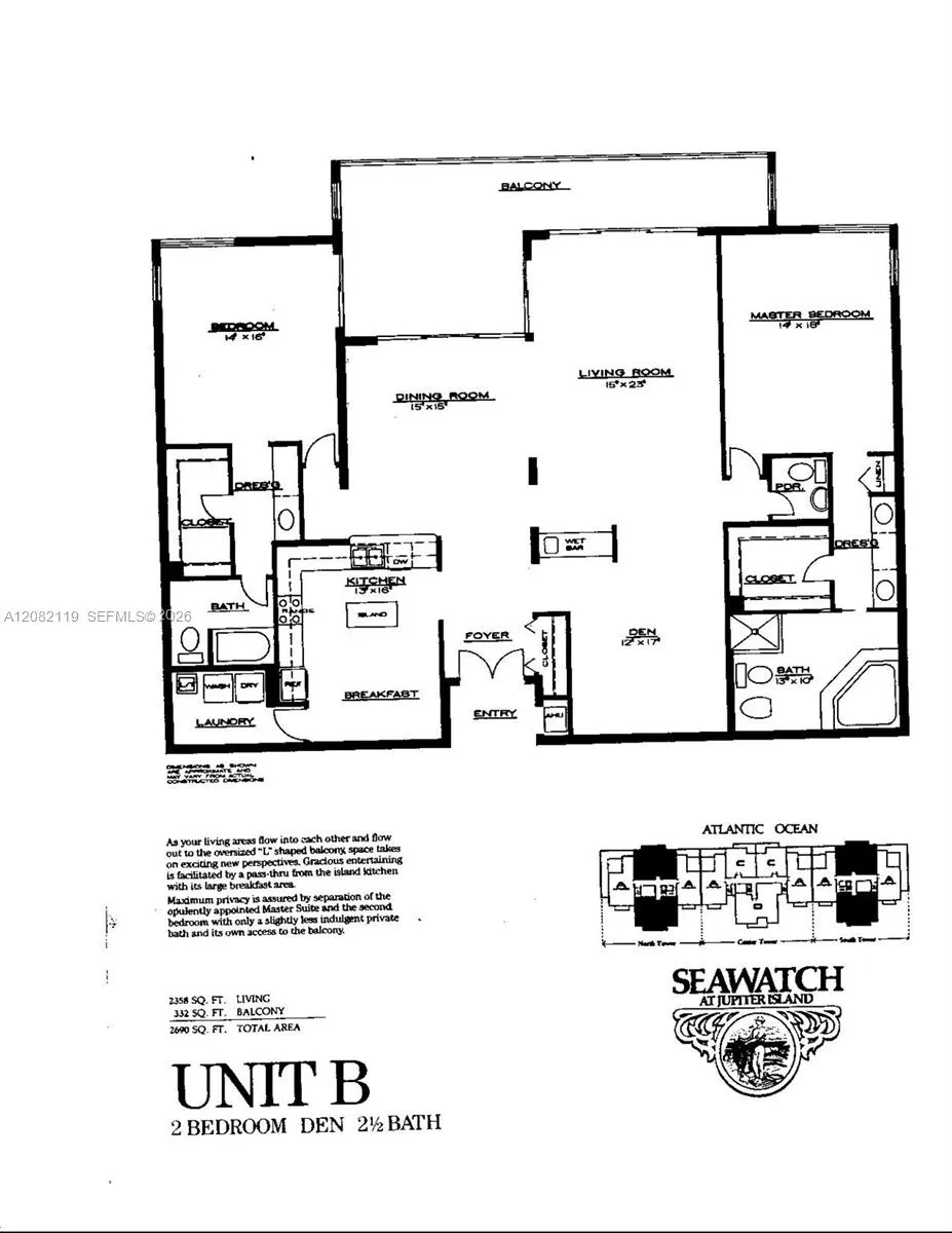 19670 Beach Rd #PHB4 Tequesta, FL 33469