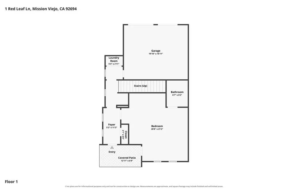 1 Red Leaf Lane Ladera Ranch, CA 92694