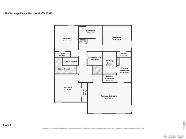 1489 Vantage Parkway Berthoud, CO 80513