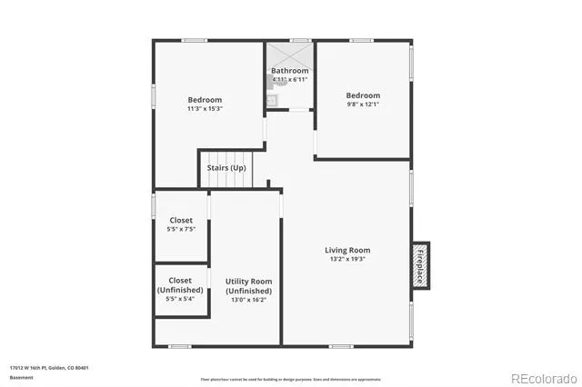 17012 W 16th Place Golden, CO 80401