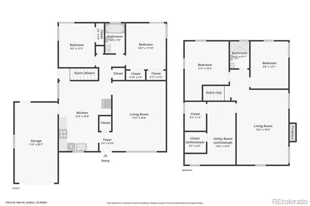 17012 W 16th Place Golden, CO 80401