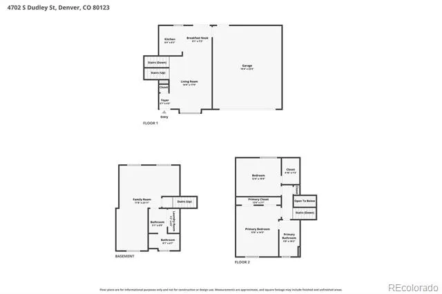4702 S Dudley Street Littleton, CO 80123