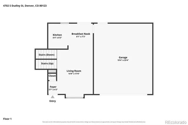 4702 S Dudley Street Littleton, CO 80123