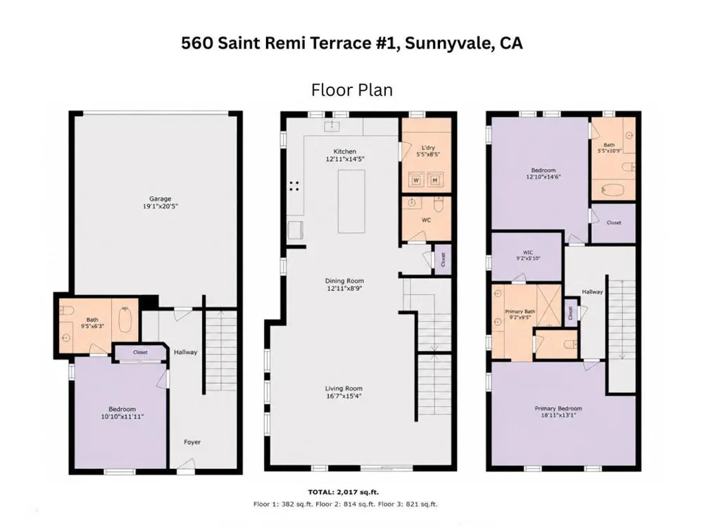 560 Saint Remi Terrace #1 Sunnyvale, CA 94085