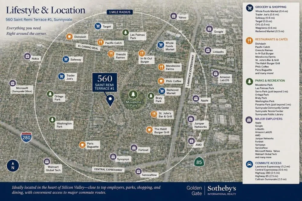 560 Saint Remi Terrace #1 Sunnyvale, CA 94085