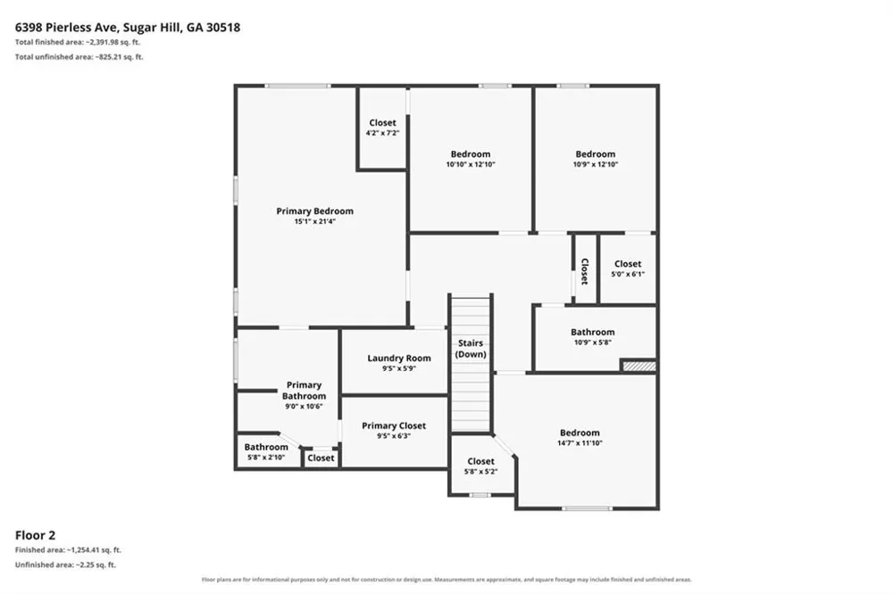 6398 Pierless Avenue Sugar Hill, GA 30518