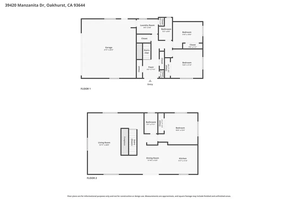 39420 Manzanita Drive Oakhurst, CA 93644