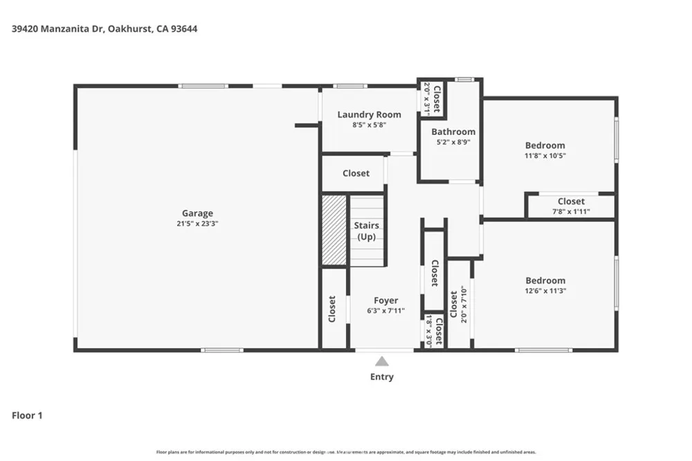 39420 Manzanita Drive Oakhurst, CA 93644