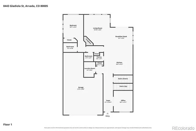 8443 Gladiola Street Arvada, CO 80005