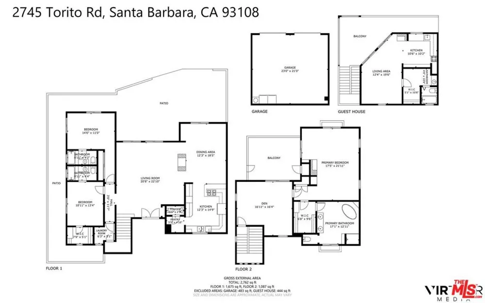2745 Torito Road Santa Barbara, CA 93108