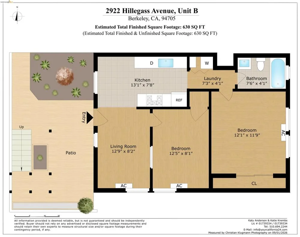 2922 Hillegass Ave #B Berkeley, CA 94705