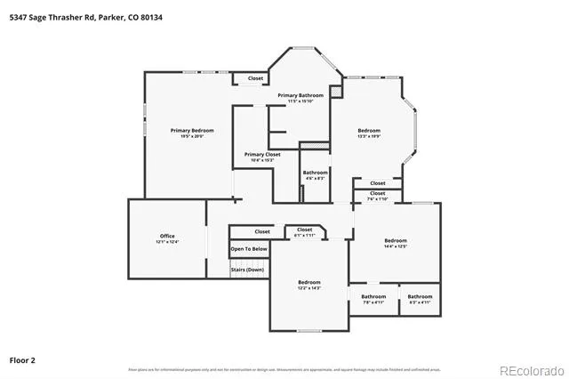 5347 Sage Thrasher Road Parker, CO 80134