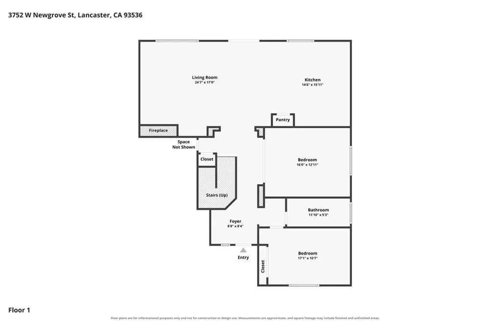 3752 W Newgrove Lancaster, CA 93536