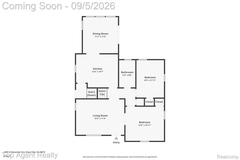 2925 Alexander Avenue Royal Oak City, MI 48073