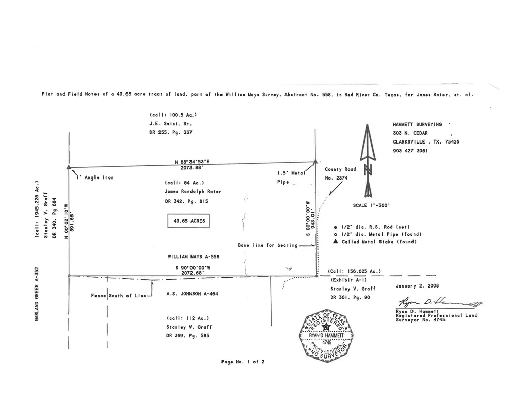 CR 2374 Detroit, TX 75436