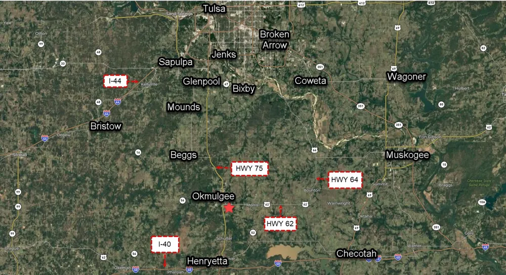6 E 36th Street Okmulgee, OK 74447